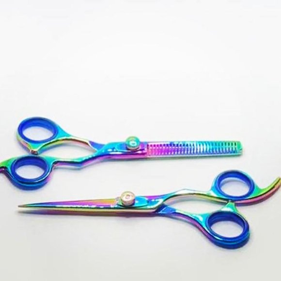 Barber Scissor Set Japanese Cutting & Thinning - Picture 4 of 4